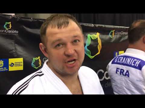 Veteran European Judo Championships Gran Canaria 2019, Day 3, Award ceremony +100 kg M 1, Терещенко