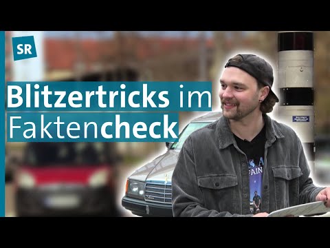 Radarfallen austricksen? SR-Reporter Franz testet Blitzer-Tricks – mit Polizei und ADAC