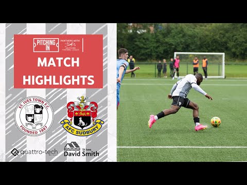 Ives held to a draw! | St Ives 1-1 AFC Sudbury | Match Highlights | Southern Premier Central