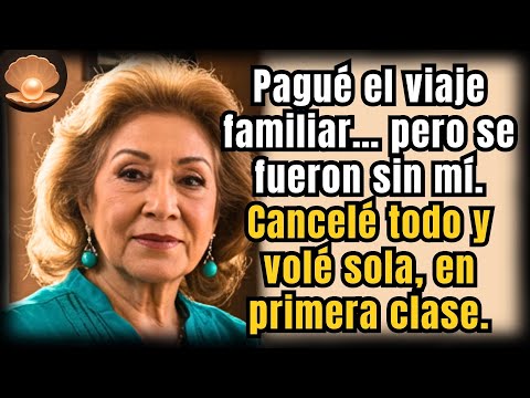 Pagué el viaje familiar… pero se fueron sin mí. Cancelé todo — y abordé sola, en primera clase