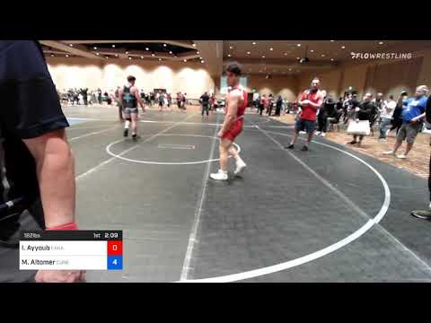 182 Lbs Final - Ismail Ayyoub, Canada Vs Michael Altomer, Curby 3 Style Wrestling Club 8f55