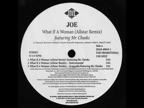 Joe ft. Mr. Cheeks - What If A Woman (Allstar Remix) (Acapella)