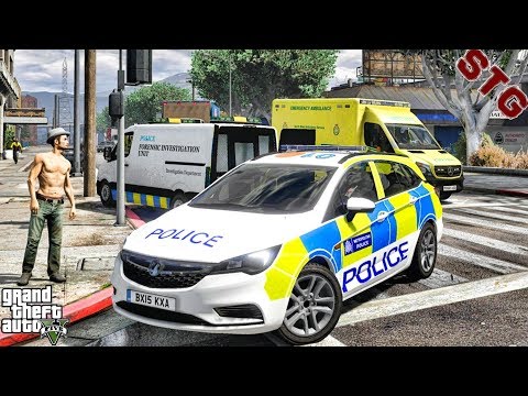 GTA 5 MODS LSPDFR 0.4.4 #78 - BRITISH PATROL!!! (GTA 5 REAL LIFE PC MOD)