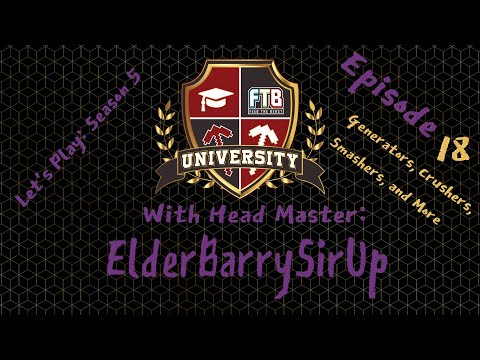 Let's Play Season 5 Episode 18 FTB University for 1.19 To much for a Title