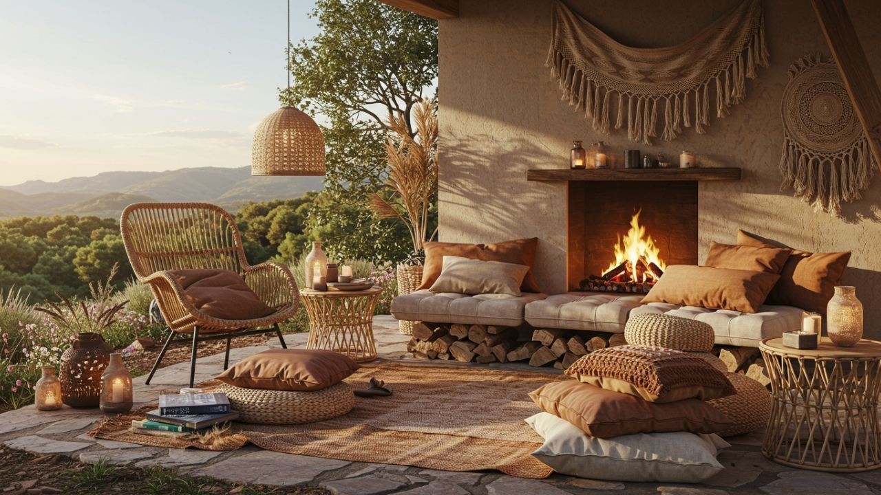 9 Bohemian Home & Garden Ideas | The Dreamy Nature-Inspired Retreat for Your Retirement Home