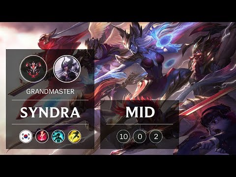 Syndra Mid vs Zoe - KR Grandmaster Patch 9.4