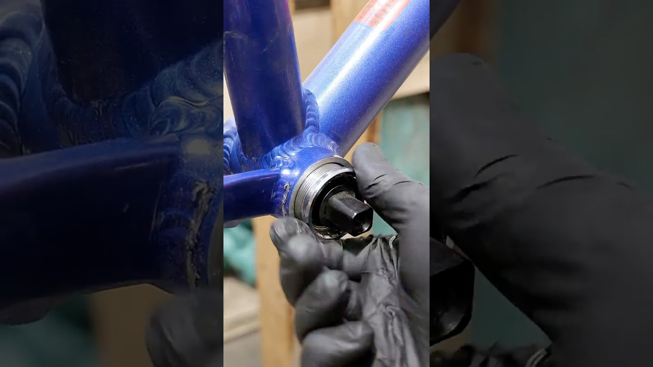 Installing a square taper bottom bracket like it’s 2000 again