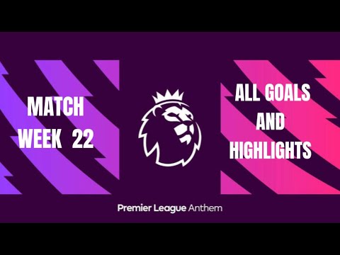 PREMIER LEAGUE | ALL GOALS GAME WEEK 22 | 2025/2026 - full highlights | #football #soccer #shorts