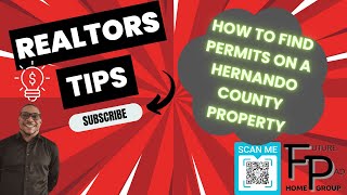 HOW TO FIND PERMITS ON A HERNANDO COUNTY PROPERTY