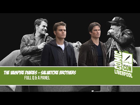 Ian Somerhalder and Paul Wesley deliver insight, comedy and motivation | Q & A | Comic-Con Liverpool