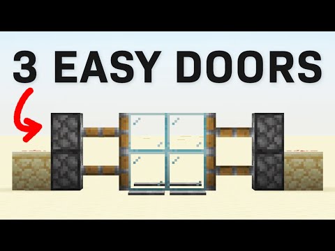 CowCapz - Epic Beginner Redstone Door Tricks!