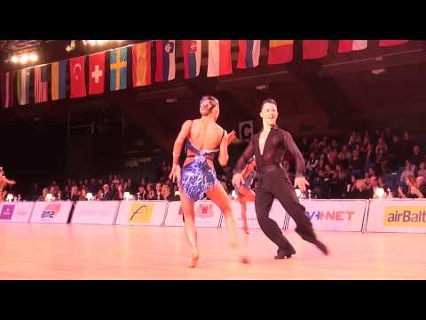 00353 WDSF International Open Latin - fin - ABORA cup. Baltic Grand Prix 2018