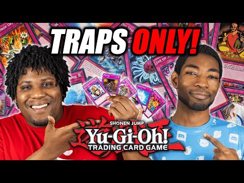 Playing Yugioh with Trap Cards Only!