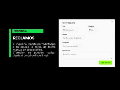Gestión de reclamos de inquilinos en el software para inmobiliarias FluIA