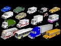3D Street Vehicles Cars And Trucks The Kids Picture Show Fun Educational Learning Video