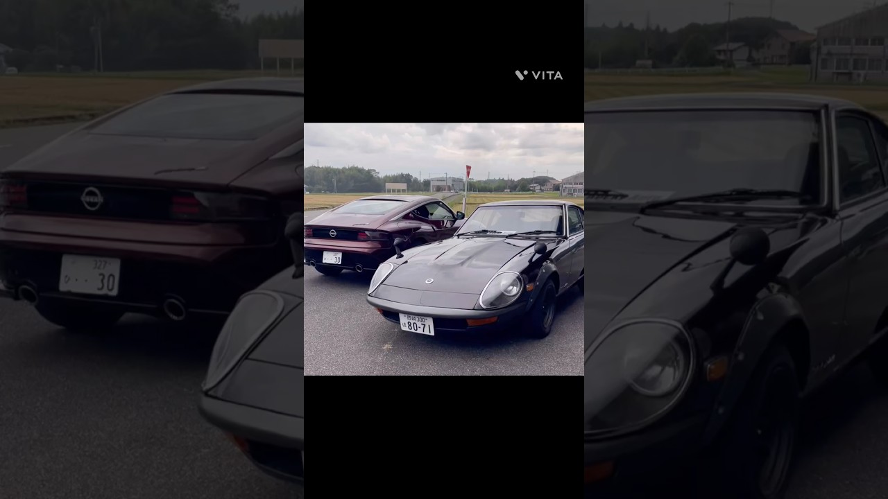 新型フェアレディZと240Z #ロッキーオート #ロッキーカフェ #旧車 #フェアレディz