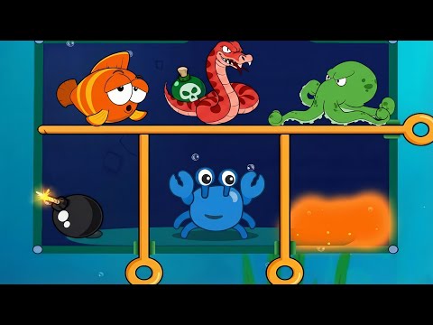 Save the Fish 2026 | Pull The Pin | Fish Rescue Game | Android Gameplay | Part 27 level 600 To 630