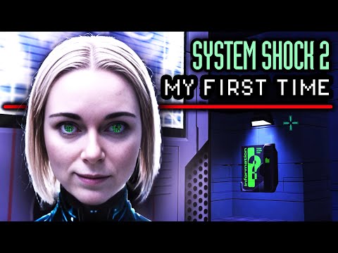 My First Time in the SCARIEST Space Horror Game EVER made (HARD) • SYSTEM SHOCK 2 • Part 1