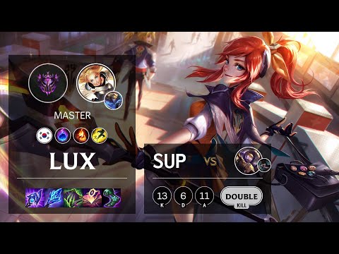 Lux Support vs Blitzcrank - KR Master Patch 11.24