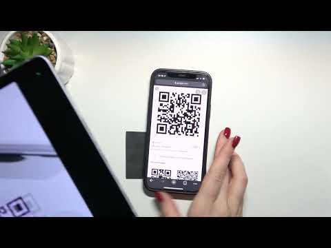 How to Scan QR Codes on SAMSUNG Galaxy Tab S8+ - QR Code Scanner