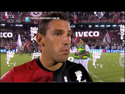 Maxi Rodríguez: "Habíamos perdido el hambre". Newell's 3 - San Lorenzo 1. Fecha 15. Primera 2014