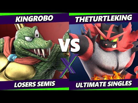 S@X 525 Losers Semis - KingRoBo (K Rool) Vs. TheTurtleKing (Incineroar) Smash Ultimate - SSBU