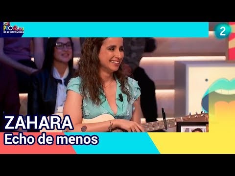 Zahara versiona 'Echo de menos' de Kiko Veneno | Ese programa | La2
