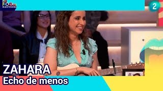 Zahara versiona 'Echo de menos' de Kiko Veneno | Ese programa | La2