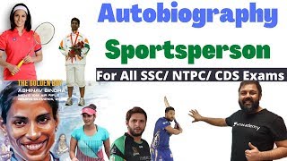 Most Important Autobiographies (जीवनी) of Sportsperson - Target SSC | Varun Awasthi
