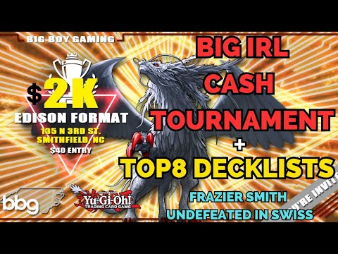 Undefeated at $2,000 IRL Edison Tournament!