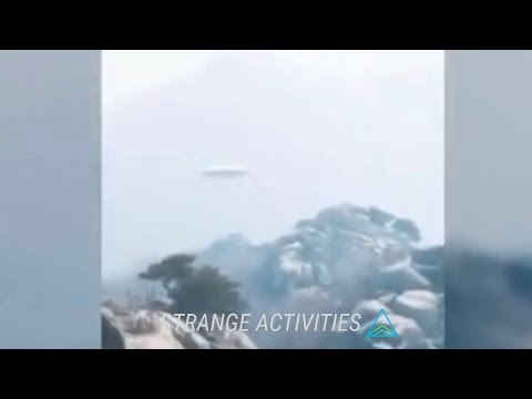 Amazing UAP Landing In The Mountains of South Korea!! #UFO #UAP #Pentagon