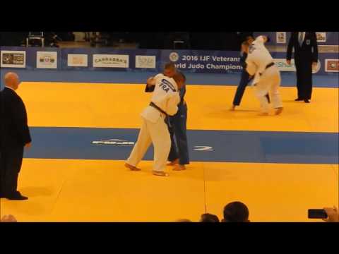 Tuero Ricardo USA vs Kerroum Hamed FRA - 2016 IJF Veterans Judo World Championships