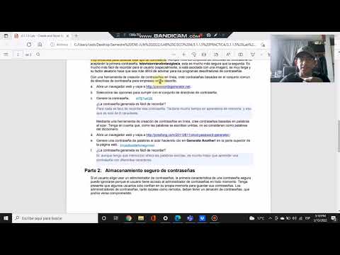 Práctica 3.1.1.5 Lab CISCO 4 FIME | Create and Store Strong Passwords