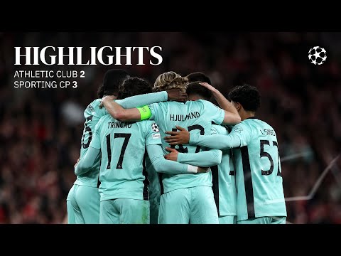 Resumo | Liga dos Campeões: Athletic Club 2-3 Sporting CP