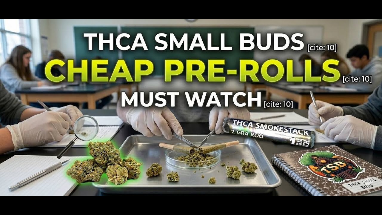 THCA Small Buds - Cheap THCA Pre-Rolls