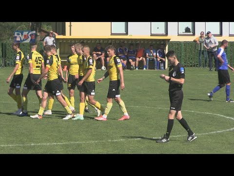 SIARKA II TARNOBRZEG - SAN KŁYZÓW 4:1 (3:0) - FRAGMENTY MECZU I KOMENTARZE TRENERÓW