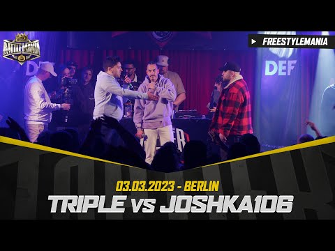 TRIPLE VS JOSHKA106 | Achtelfinale [2/8] - TopTier Takeover Berlin: 03.03.23