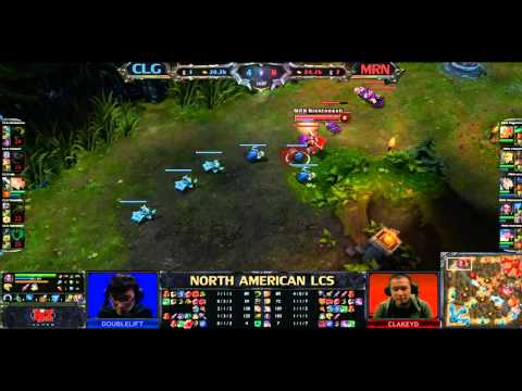 LCS Week 9: Flawless 4v5 Engage (CLG vs MRN)