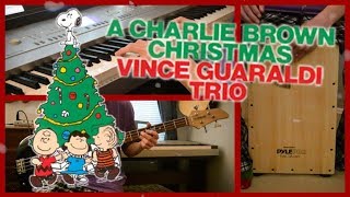 Christmas Time Is Here by Vince Guaraldi Trio | Split Screen Instrumental Cover