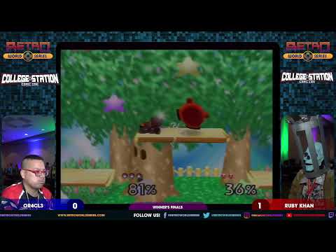 OR4CL3 vs Ruby Khan (Winners Finals) - Super Smash Bros (N64) - College Station Comic Con 2024