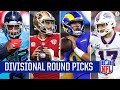 NFL Experts Share Divisional Round Game Picks [Teams to Advance] | CBS Sports HQ