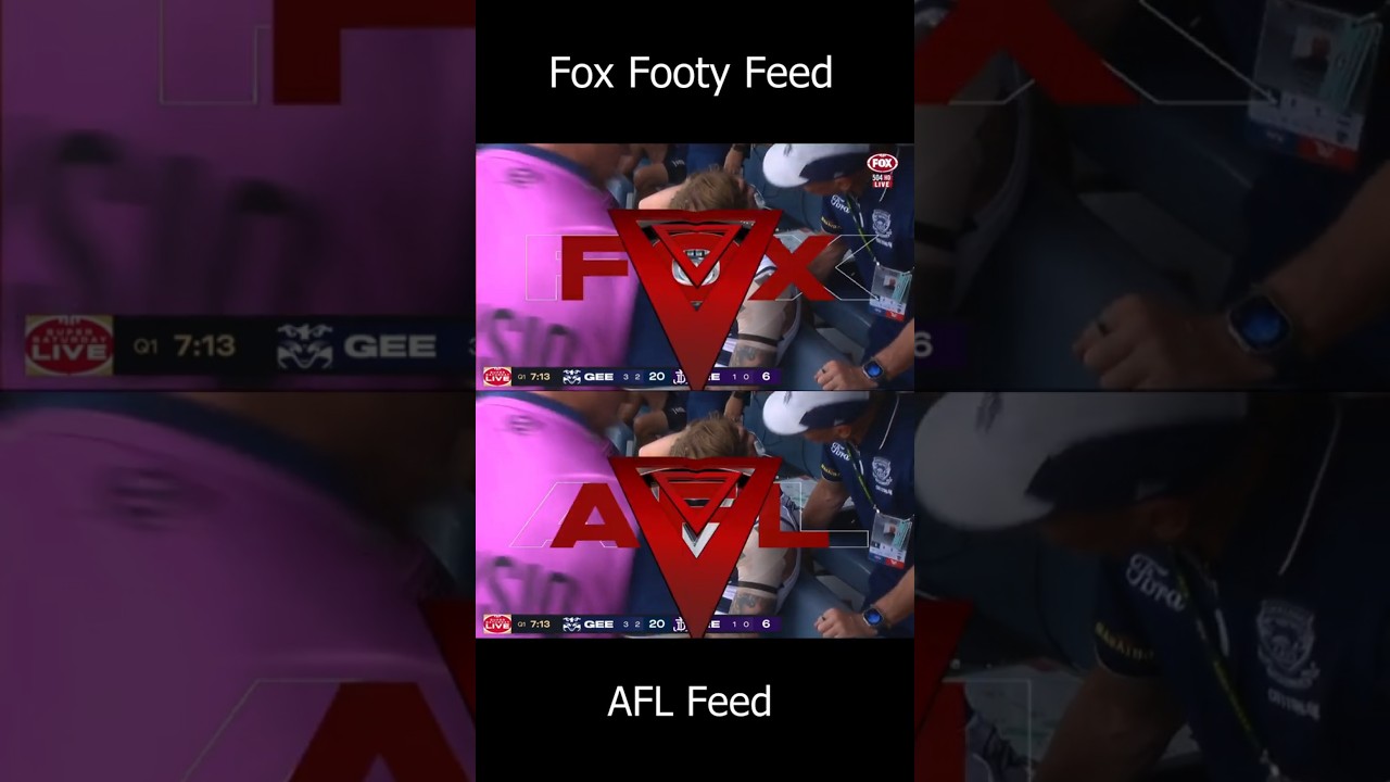 Fox Footy wipe vs #afl wipe