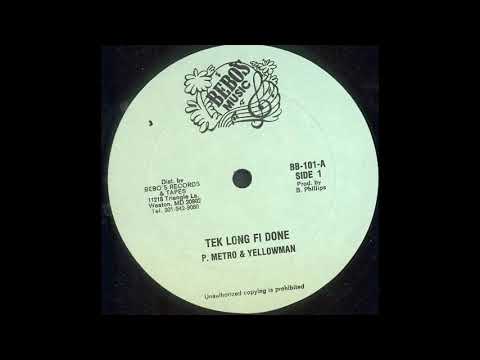 Bebos BB101 A - Peter Metro and Yellowman - Tek Long Fi Done