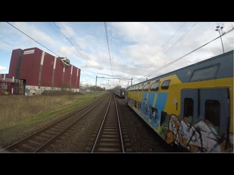 Trein Cabinerit / Zandvoort aan Zee - Amsterdam / SGM Sprinter / Maart 2017