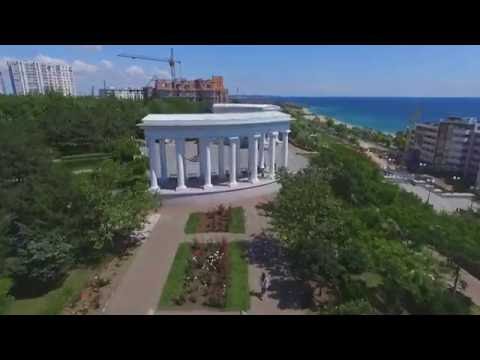 Черноморск / Ильичевск полет над городом