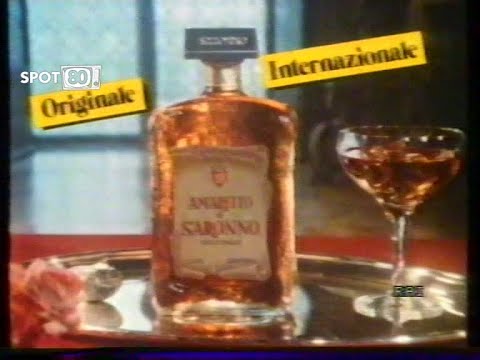 AMARETTO DI SARONNO CON NANDO GAZZOLO (1986) Spot Anni 80