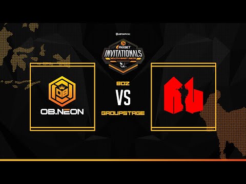 OB.Neon vs Army Geniuses Game 1 (BO2) | PNXBET Invitationals SEA Group Stage