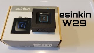 ESINKIN W29 Bluetooth receiver Review