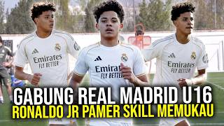 Download lagu CRISTIANO RONALDO JR SHOWS OFF SKILLS FOR REAL MADRID! READY TO SHAKE SPAIN LIKE HIS FATHER mp3