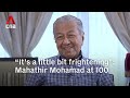 Former Malaysia PM Mahathir Mohamad On Turning 100 Years Old